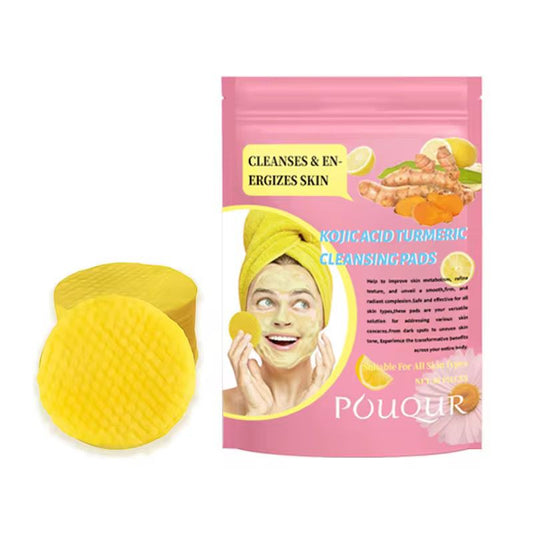 Kojic Acid & Turmeric Exfoliator Cleansing Pads