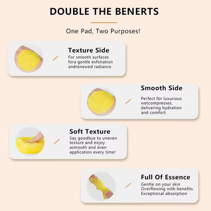 Kojic Acid & Turmeric Exfoliator Cleansing Pads