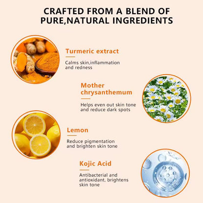 Kojic Acid & Turmeric Exfoliator Cleansing Pads